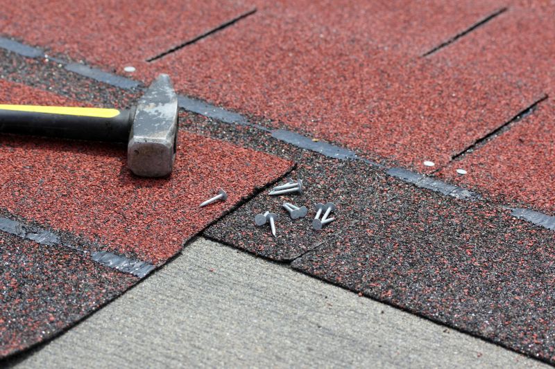 Asphalt Shingle Roof Repair - Nail Sealant